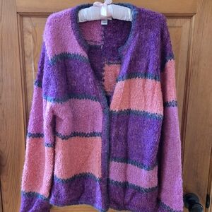 Colorful Striped Women's Sweater